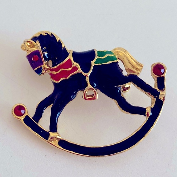 Jewelry - Rocking Horse Broche